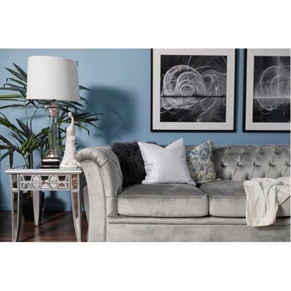 image of TOPS corner sofa Right grey 659405
