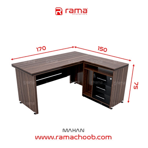 تصویر میز کارمندی ماهان