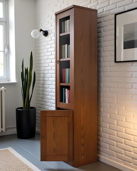 image of 45 bookcase with doors