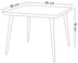 image of Enzo dining table for 4