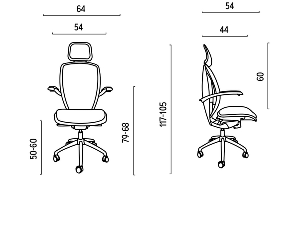 تصویر صندلی مدیریتی X10
