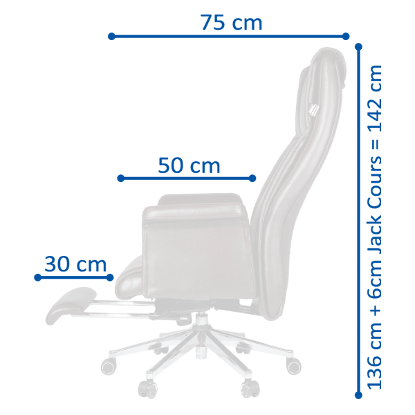 تصویر صندلی مدیریتی فوم دار کد T 1115