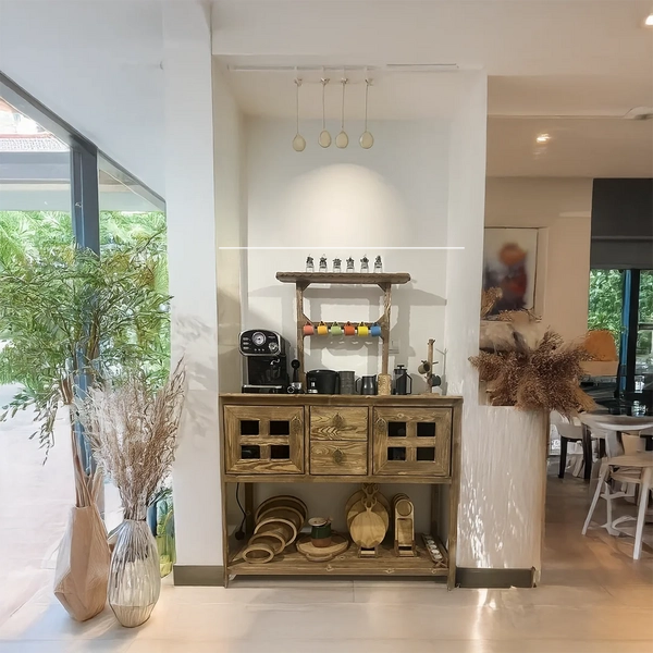 تصویر کافی بار طرح پنجره سفارشی