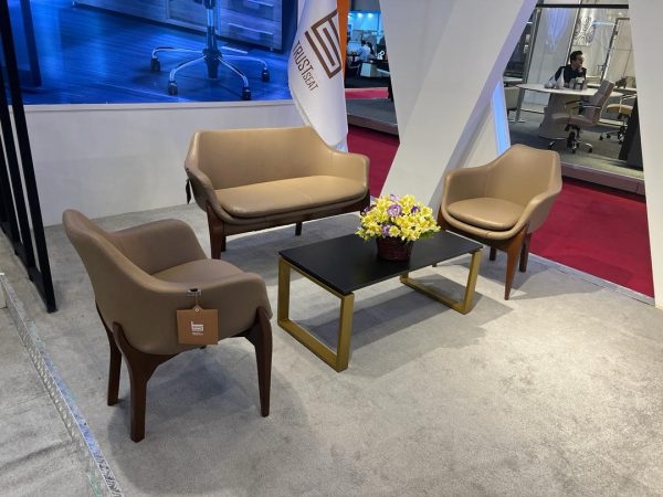 تصویر نیم ست مبل اداری طبی دومان