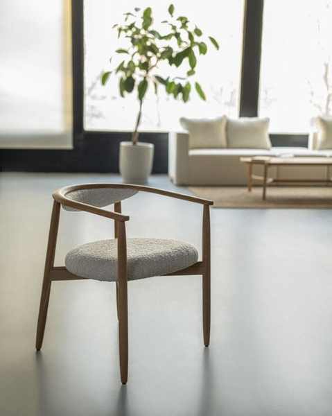 تصویر صندلی چوبی مدرن YU