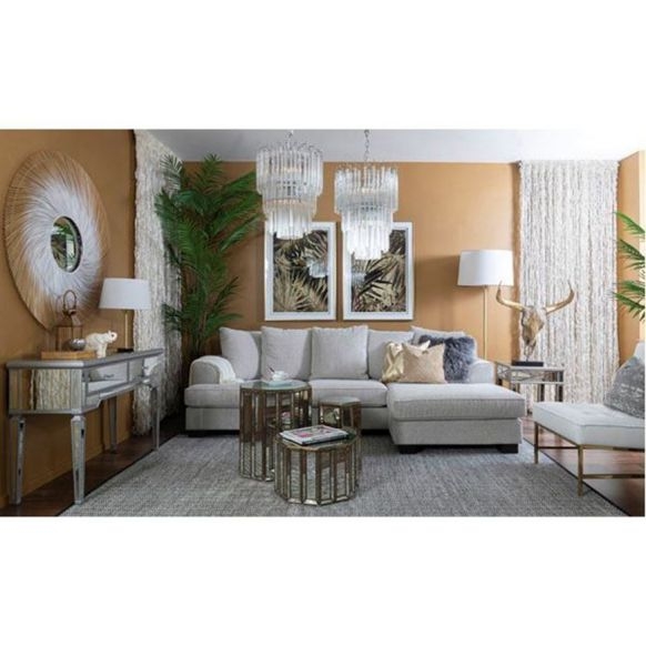 image of KINGSTON sofa R grey 632028