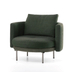 image of Modern Italian Torii 90 Armchair-Italfoam