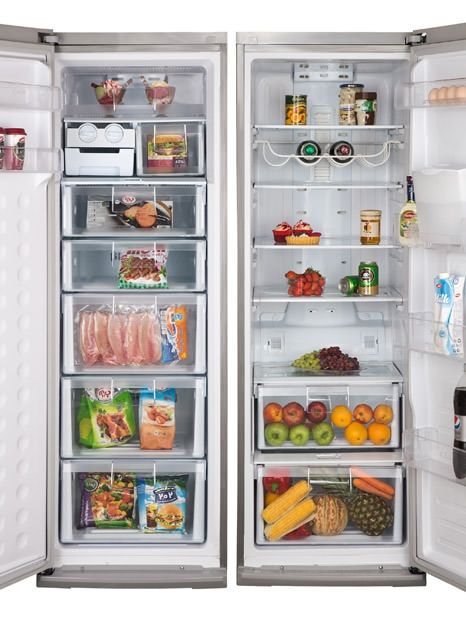 image of  Morvarid Model Twin Fridge Freezer 15NR/15NF