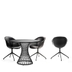 image of Comfort Dining Set CT41 Chair and TG-100 Table