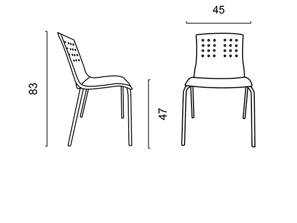 تصویر صندلی چهارپایه ونتو SV355X