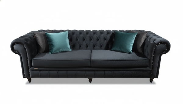 image of English Chester Triple Sofa