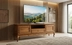 تصویر میز TV ۱۸۰ سانت برنا
