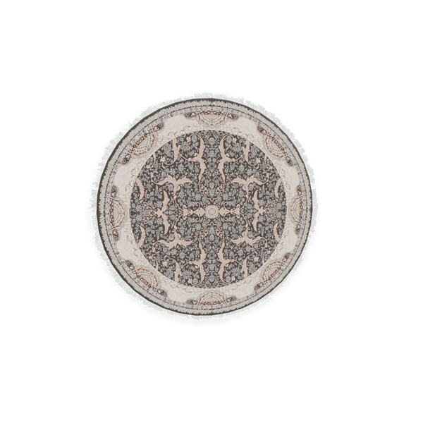 image of Lotus Rug-light grey