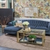 image of LOUIE sofa 2.5 + chaise lounge Left d.grey 660476