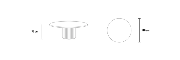 تصویر میز جلو مبلی الکا