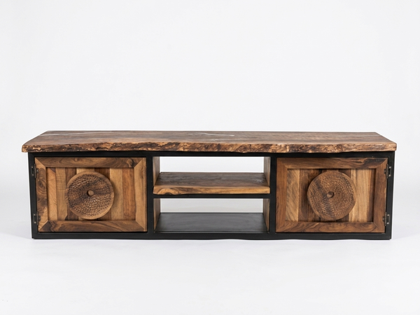 تصویر میز تلویزیون روستیک تصویر میز تلویزیون روستیک