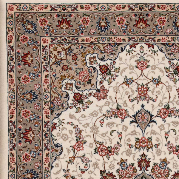 تصویر قالی اراک 35 رج قواره پرده ای شناسه اثر 4-25276