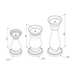image of W5014 large candle stick