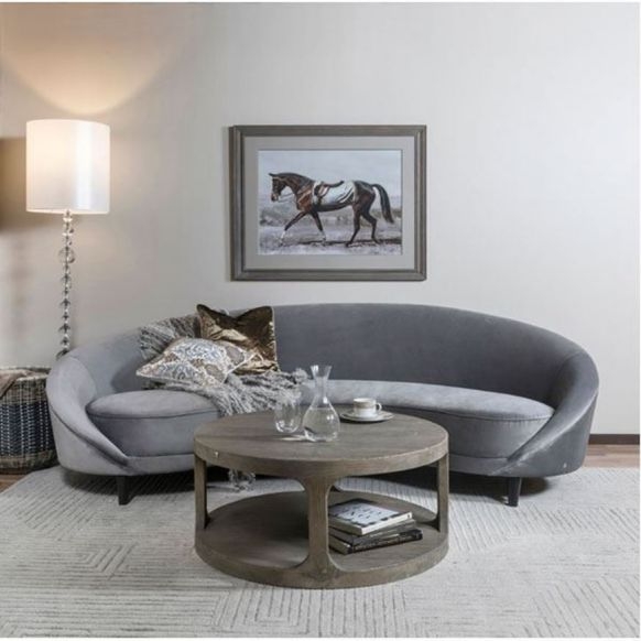 image of VIK sofa 3.5 silver 634387