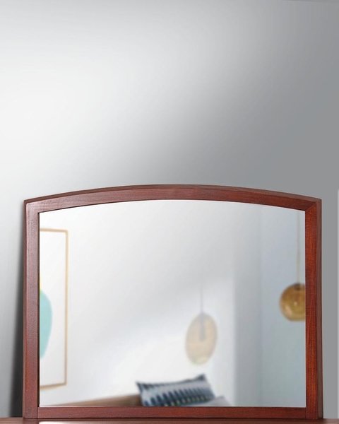 another image of Arc Walnut mirror
