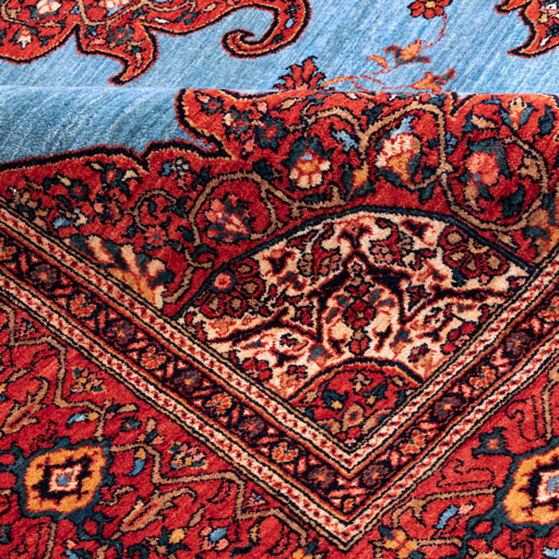 image of  Qashqai Handwoven Carpet Code 70156