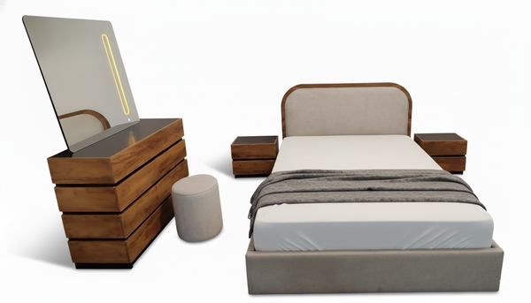 تصویر سرویس خواب رز دو نفره