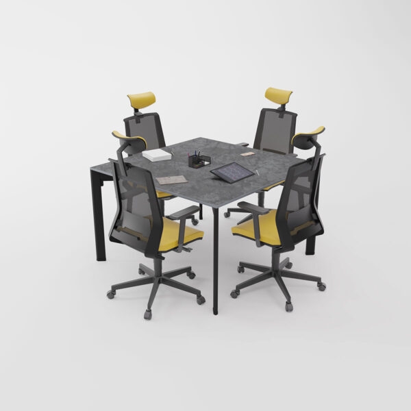 تصویر میز کنفرانس ۴ نفره Petra مدل C120