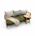 image of Roco Wooden Sofa