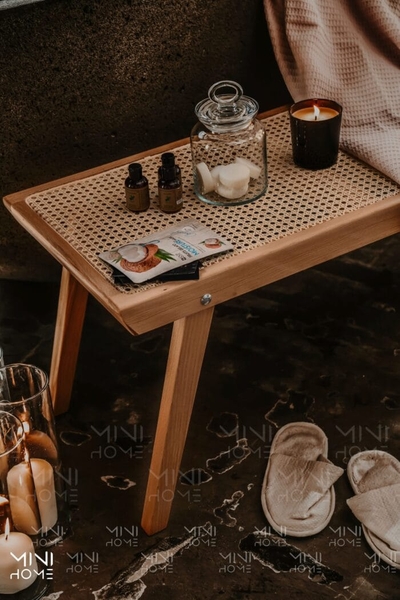 تصویر نیمکت چوبی Cozy