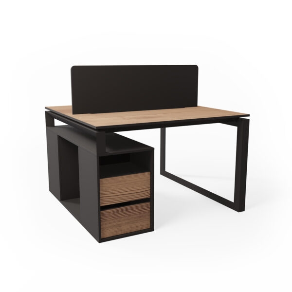 تصویر میز کارگروهی ۲ نفره Nova مدل WF2 تصویر میز کارگروهی ۲ نفره Nova مدل WF2