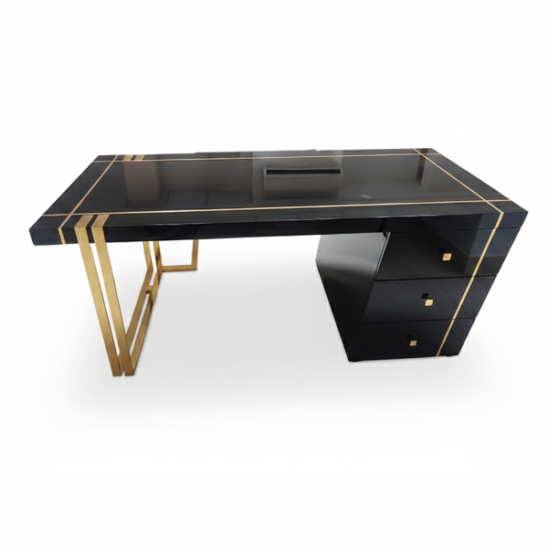 تصویر میز مدیریتی PCH پایه طلایی