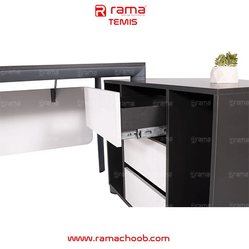 تصویر میز کارمندی تمیس