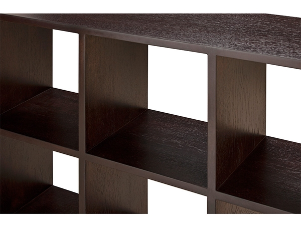 image of Rosette two sided horizontal bookcase