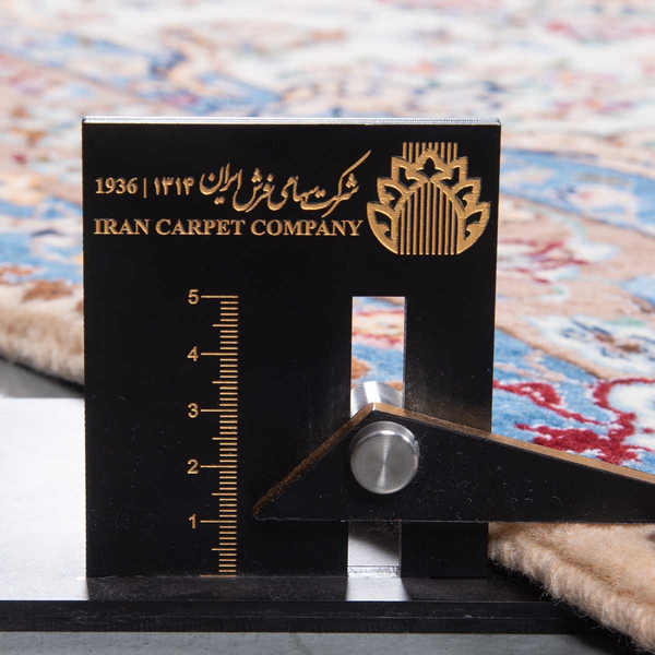 تصویر قالی چادگان 40 رج قواره پرده ای شناسه اثر 421936