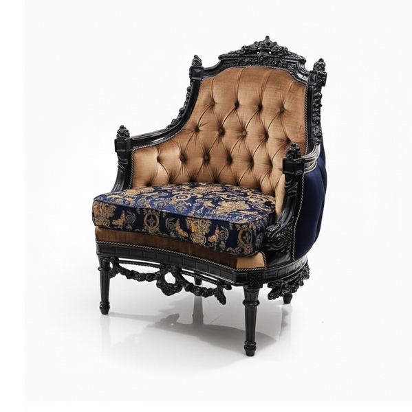 تصویر مبل تک نفره سه دور