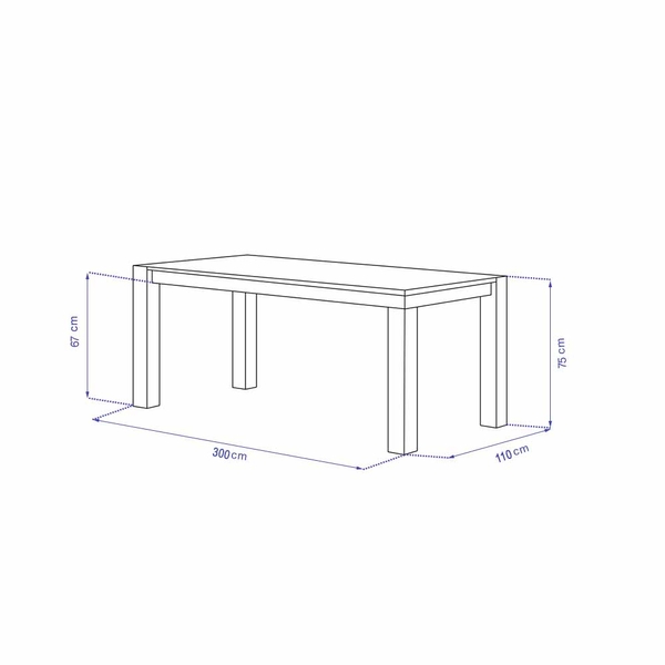 image of Ronica dining table for 10