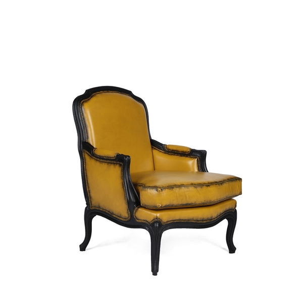 تصویر مبل تکی پشت تخت فرانسوی بدون لمسه