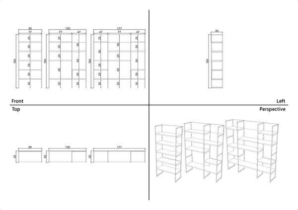image of Matrix III bookcase