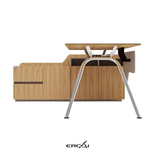 تصویر میز مدیریتی Zenith Chrome