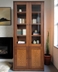 image of 85 bookcase with doors