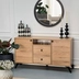 image of Mocca Wooden Console and Mirror