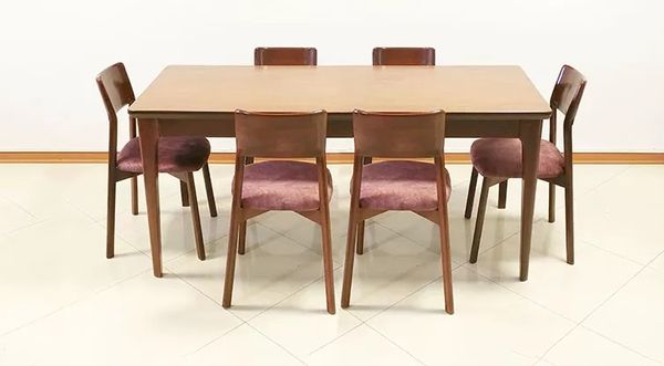 image of Sezar Dining Set 6 Seater