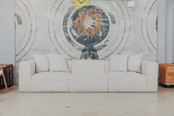 image of Larsen three seater sofa