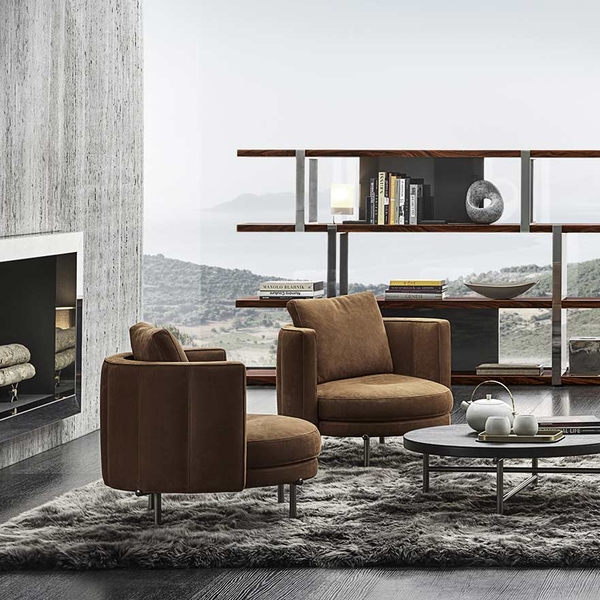 image of Modern Italian Torii 90 Armchair-Italfoam