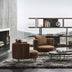 image of Modern Italian Torii 90 Armchair-Italfoam