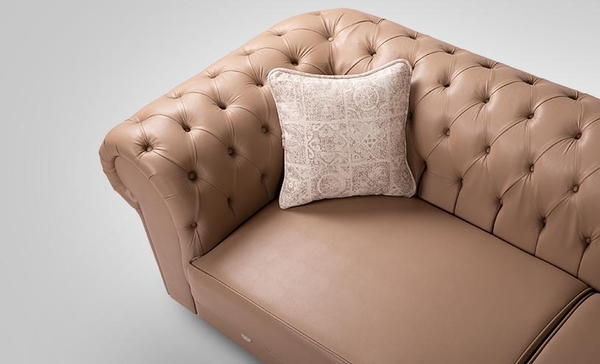 image of Chester Wood Triple Sofa
