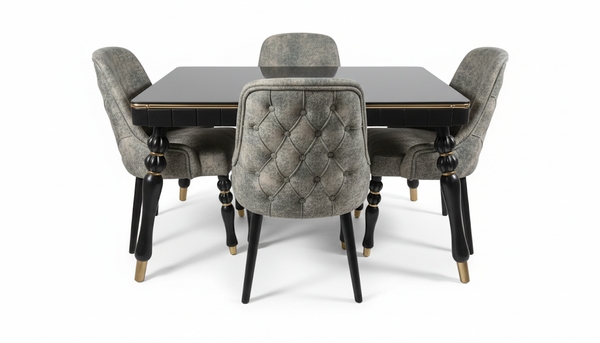 تصویر سرویس ناهارخوری 4 نفره چستر یاس تصویر سرویس ناهارخوری 4 نفره چستر یاس