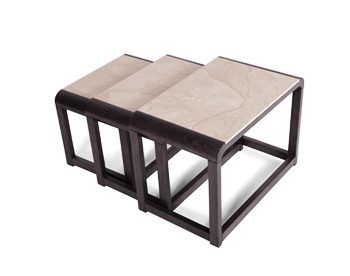 image of Plan Side Table-ceramic