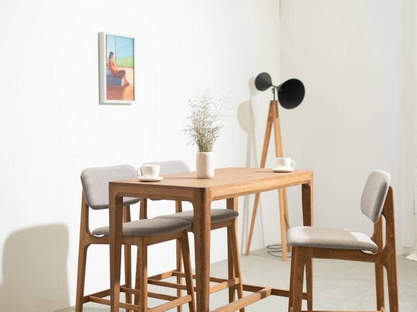 image of One bar table for 4