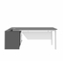 image of 551 Office Desk with low side